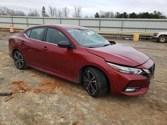 Photo 4 from auction – 2020 NISSAN SENTRA SR with VIN 3N1AB8DV1LY249925