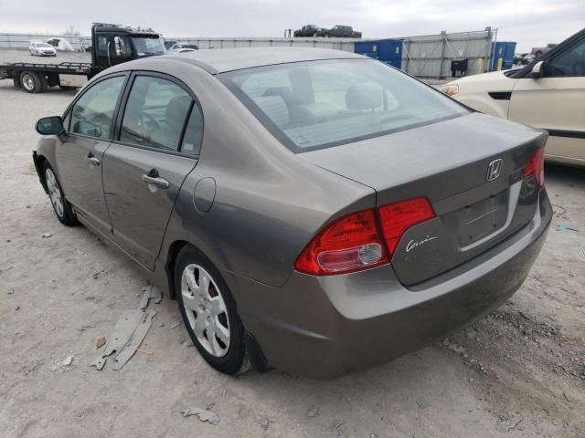 Photo 2 from auction – 2008 HONDA CIVIC LX with VIN 2HGFA16568H320299