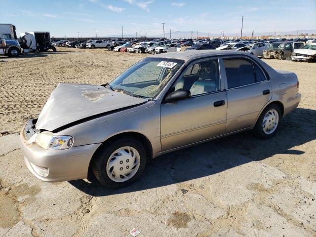 TOYOTA COROLLA CE 2002 with VIN 1NXBR12E12Z588642 - Photo from auction