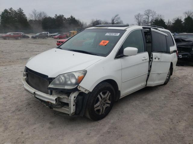 HONDA ODYSSEY EX 2007 with VIN 5FNRL38657B447170 - Photo from auction