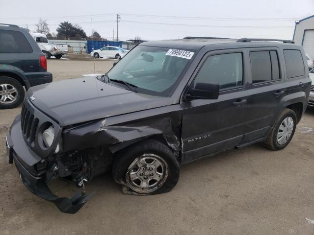 Photo 1 from auction – 2017 JEEP PATRIOT SP with VIN 1C4NJPBB2HD202739
