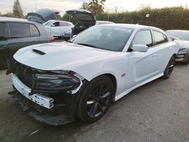 DODGE CHARGER SC 2019 with VIN 2C3CDXGJ9KH615691 - Photo from auction