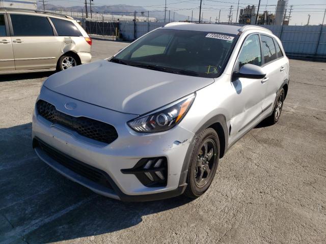 KIA NIRO LX 2020 with VIN KNDCB3LCXL5426848 - Photo from auction