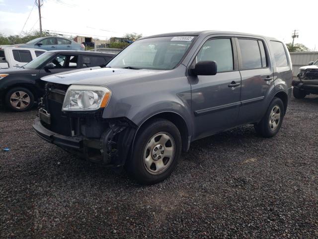 Photo 1 from auction – 2010 HONDA PILOT LX with VIN 5FNYF3H28AB003238