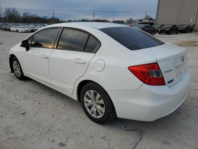 Photo 2 from auction – 2012 HONDA CIVIC LX with VIN 19XFB2F51CE039646