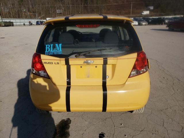 Photo 6 from auction – 2006 CHEVROLET AVEO BASE with VIN KL1TD66676B652683