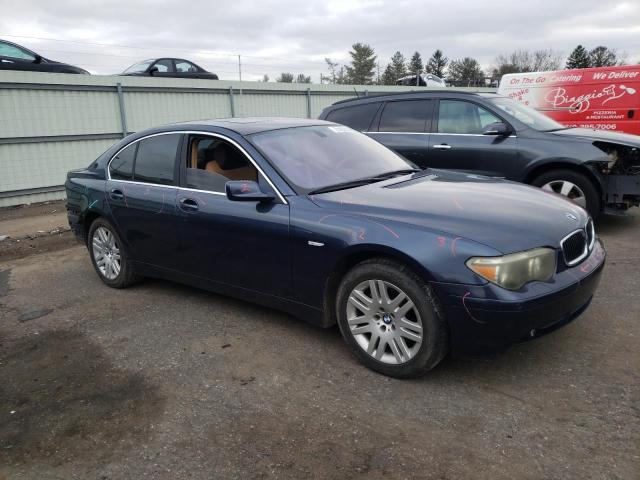 Photo 4 from auction – 2003 BMW 745 I with VIN WBAGL63403DP65050