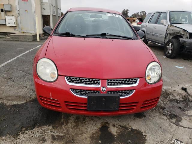 Photo 5 from auction – 2005 DODGE NEON BASE with VIN 1B3ES26C85D207654