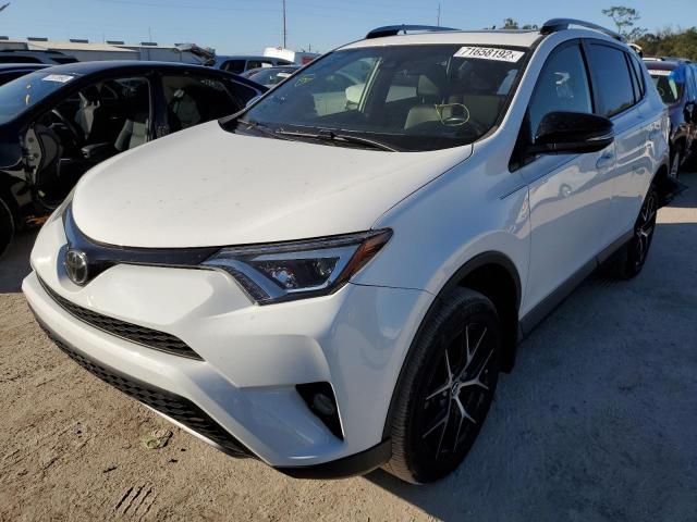 TOYOTA RAV4 SE 2018 with VIN JTMNFREV7JJ192669 - Photo from auction