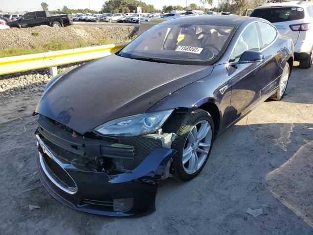 TESLA MODEL S 2013 with VIN 5YJSA1AC3DFP10098 - Photo from auction