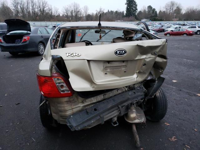 Photo 6 from auction – 2008 KIA RIO BASE with VIN KNADE123286304436