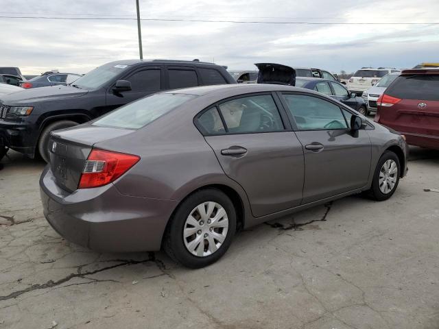 Photo 3 from auction – 2012 HONDA CIVIC LX with VIN 2HGFB2F59CH603050