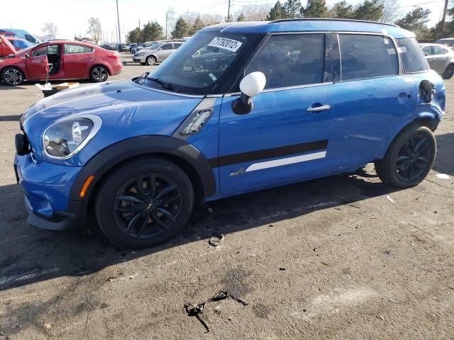 MINI COOPER S C 2013 with VIN WMWZC5C58DWP32850 - Photo from auction