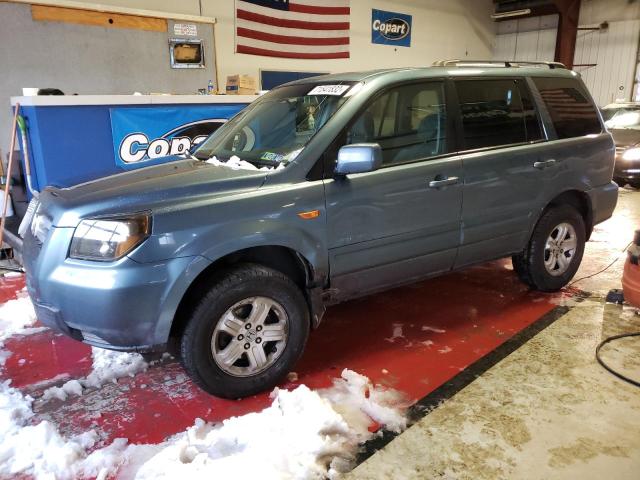 HONDA PILOT VP 2008 with VIN 5FNYF18208B014278 - Photo from auction
