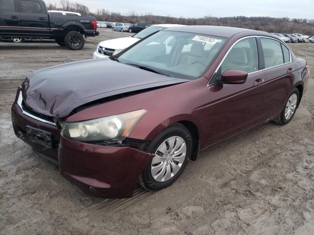 Photo 1 from auction – 2010 HONDA ACCORD LX with VIN 1HGCP2F33AA165138
