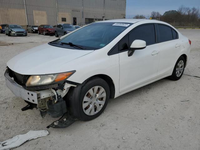 Photo 1 from auction – 2012 HONDA CIVIC LX with VIN 19XFB2F51CE039646