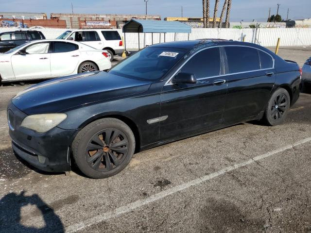 BMW 740 LI 2012 with VIN WBAKB4C50CC577113 - Photo from auction