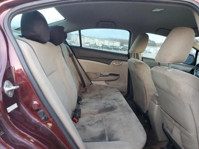 Photo 10 from auction – 2013 HONDA CIVIC LX with VIN 19XFB2F55DE050117