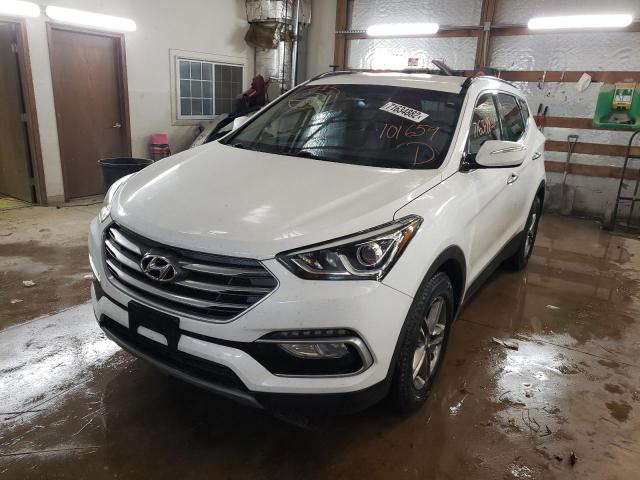 Photo 1 from auction – 2018 HYUNDAI SANTA FE S with VIN 5NMZU3LB7JH101659