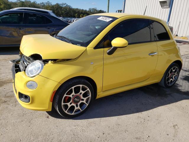FIAT 500 SPORT 2014 with VIN 3C3CFFBR2ET298365 - Photo from auction