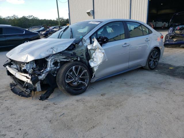 TOYOTA COROLLA SE 2022 with VIN 5YFS4MCE3NP106340 - Photo from auction