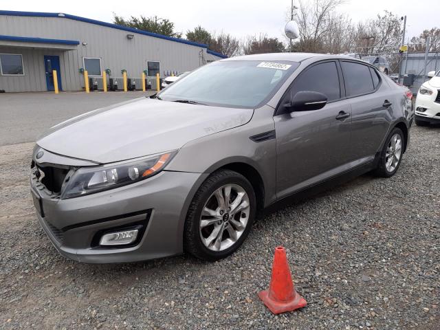 KIA OPTIMA LX 2014 with VIN 5XXGM4A77EG349894 - Photo from auction