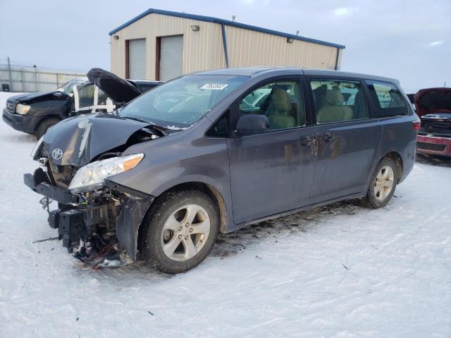 TOYOTA SIENNA 2017 with VIN 5TDZZ3DC1HS897387 - Photo from auction
