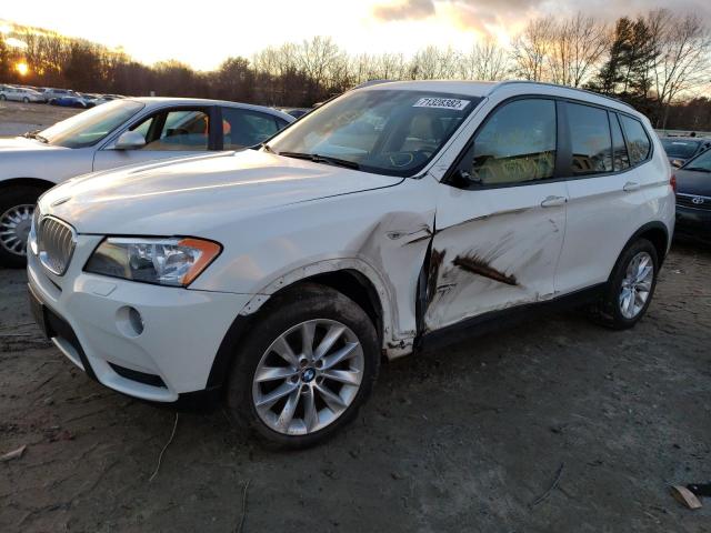 BMW X3 XDRIVE2 2014 with VIN 5UXWX9C50E0D42378 - Photo from auction