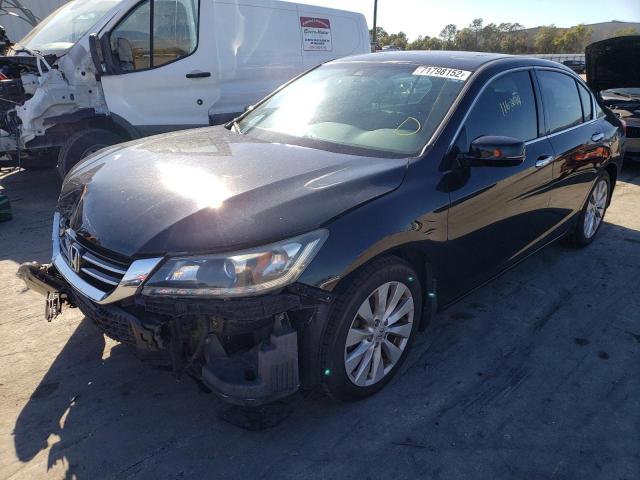 HONDA ACCORD EXL 2014 with VIN 1HGCR3F87EA002333 - Photo from auction