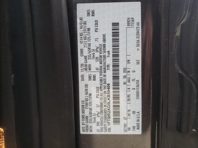 Photo 14 from auction – 2020 FORD TRANSIT T- with VIN 1FTBR2XG5LKB59408