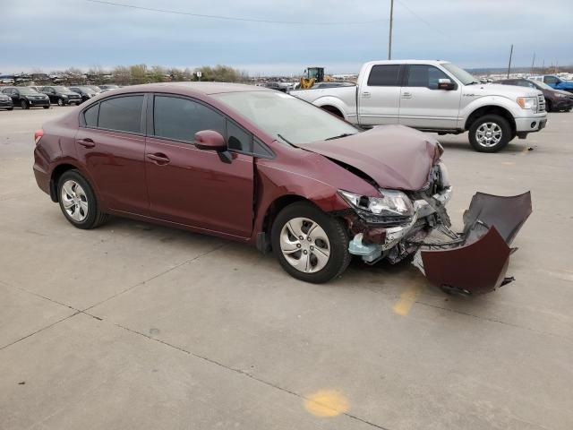 Photo 4 from auction – 2013 HONDA CIVIC LX with VIN 2HGFB2F5XDH556967