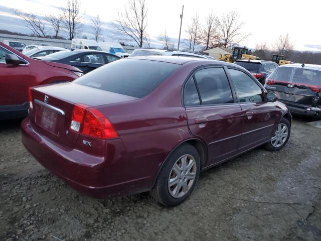 Photo 3 from auction – 2003 HONDA CIVIC EX with VIN 2HGES26713H530656