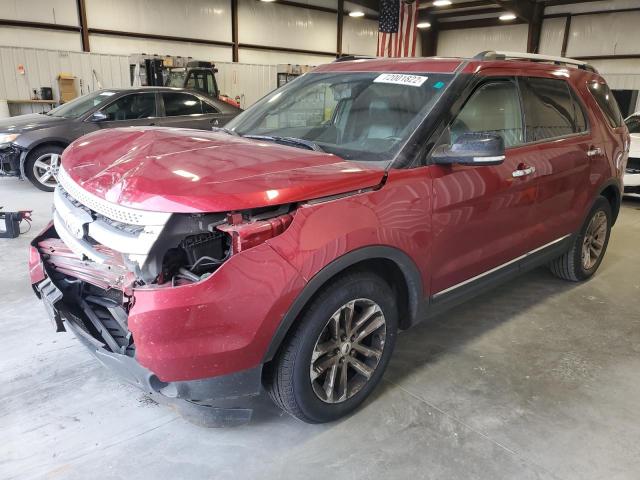 FORD EXPLORER X 2014 with VIN 1FM5K7D81EGA99298 - Photo from auction