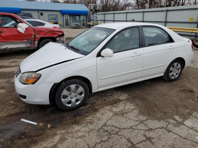 KIA SPECTRA EX 2009 with VIN KNAFE222595664281 - Photo from auction