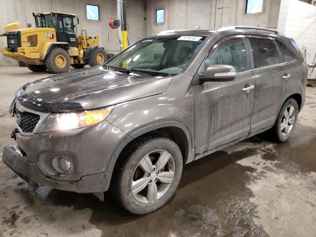 KIA SORENTO EX 2013 with VIN 5XYKU4A67DG393230 - Photo from auction