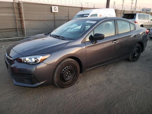 SUBARU IMPREZA 2022 with VIN 4S3GKAB6XN3606069 - Photo from auction