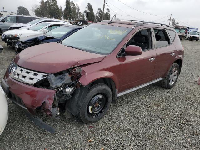 Photo 1 from auction – 2005 NISSAN MURANO SL with VIN JN8AZ08W85W439653
