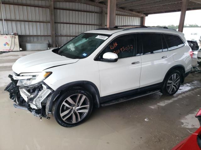 Photo 1 from auction – 2016 HONDA PILOT ELIT with VIN 5FNYF6H06GB109714
