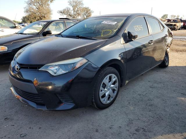 TOYOTA COROLLA L 2014 with VIN 5YFBURHEXEP065789 - Photo from auction