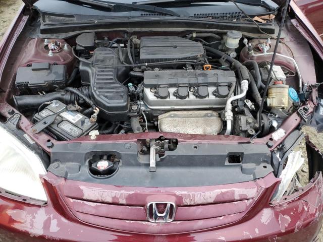 Photo 11 from auction – 2003 HONDA CIVIC EX with VIN 2HGES26713H530656