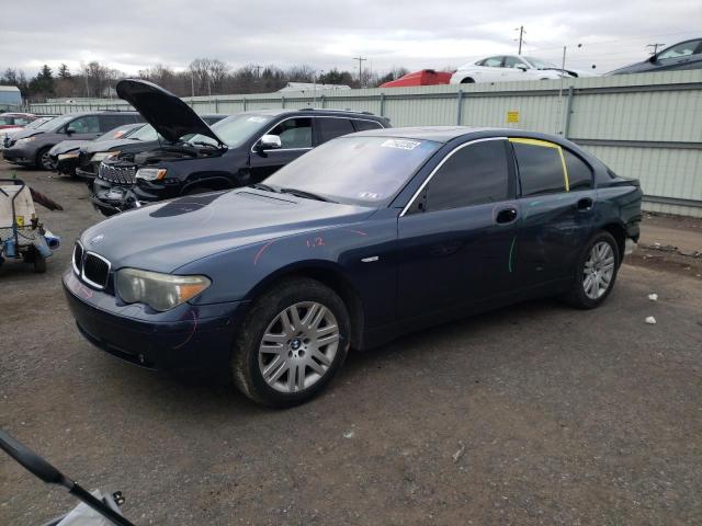BMW 745 I 2003 with VIN WBAGL63403DP65050 - Photo from auction