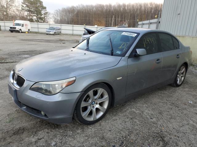 BMW 545 I 2005 with VIN WBANB33525CN67306 - Photo from auction