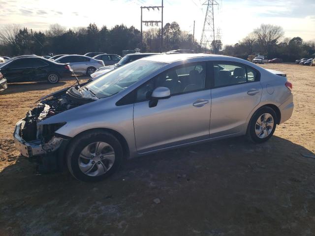 HONDA CIVIC LX 2013 with VIN 19XFB2E51DE034594 - Photo from auction