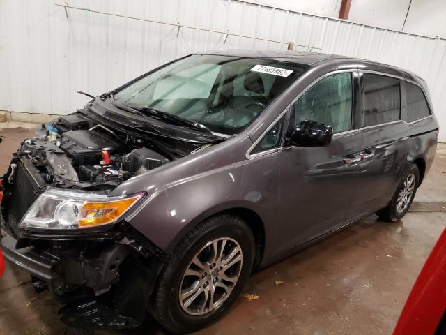 HONDA ODYSSEY EX 2013 with VIN 5FNRL5H64DB010123 - Photo from auction