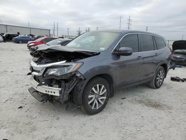 HONDA PILOT EXL 2021 with VIN 5FNYF5H58MB013035 - Photo from auction