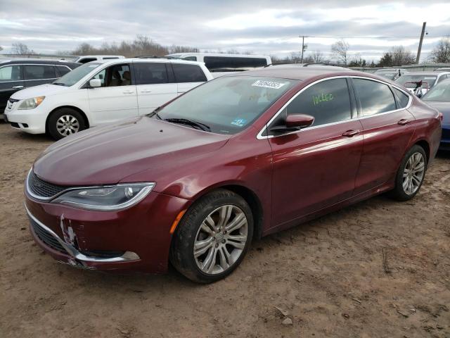 CHRYSLER 200 LIMITE 2015 with VIN 1C3CCCAB0FN597396 - Photo from auction
