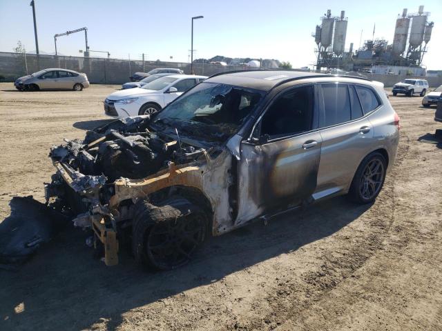 BMW X3 M COMPE 2021 with VIN 5YMTS0C02M9F00322 - Photo from auction
