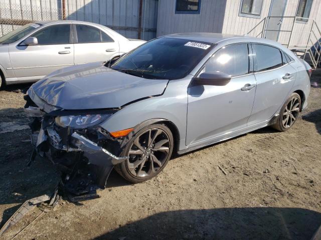 HONDA CIVIC SPOR 2019 with VIN SHHFK7H40KU414595 - Photo from auction