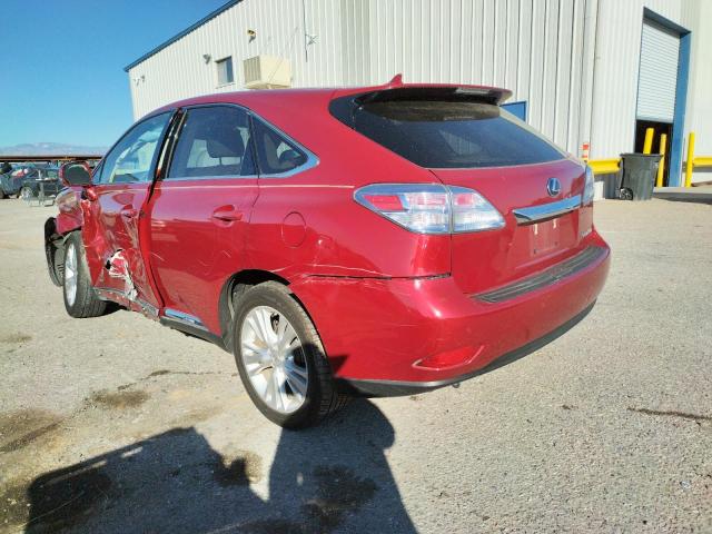 Photo 2 from auction – 2011 LEXUS RX 450 with VIN JTJZB1BA8B2004685