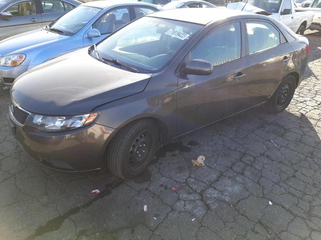 KIA FORTE EX 2012 with VIN KNAFU4A27C5592930 - Photo from auction
